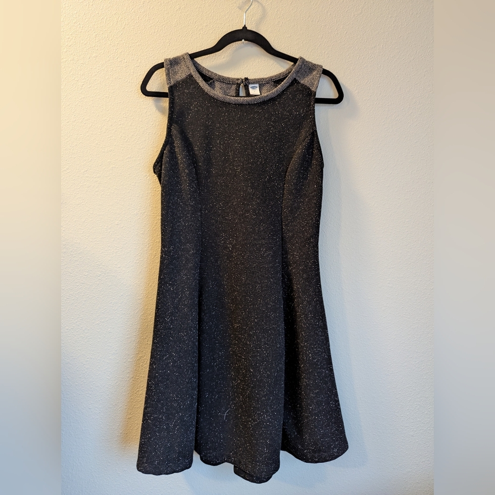 NWOT Old Navy Charcoal Shift Dress Size M
